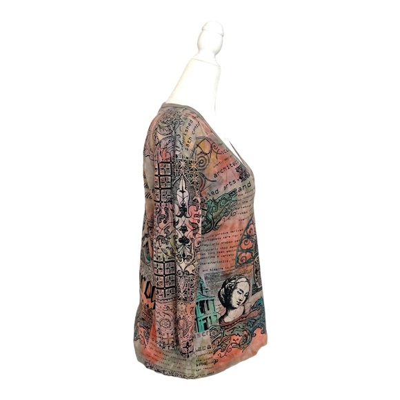 Glima baroque long sleeve tee. Large - Picture 4 of 12